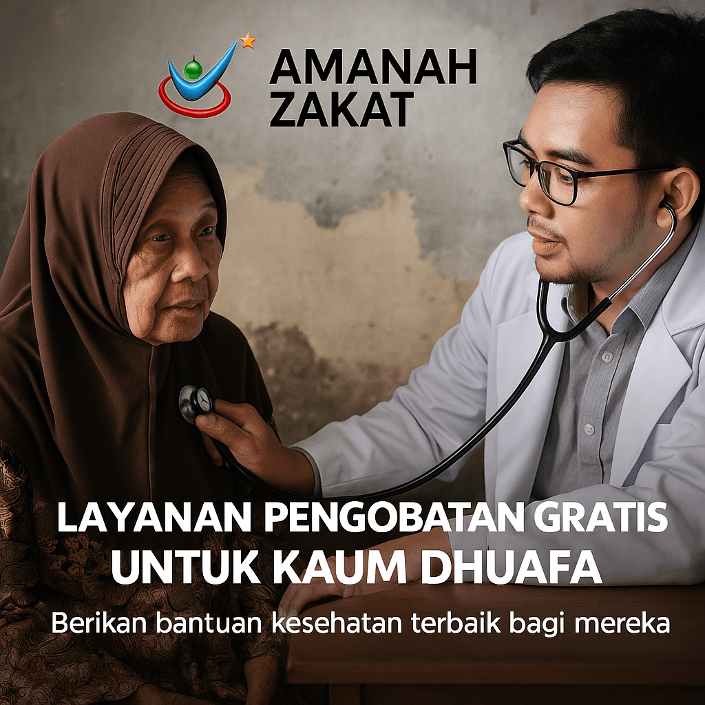 LAYANAN KESEHATAN PENGOBATAN GRATIS BAGI KELUARGA DHUAFA