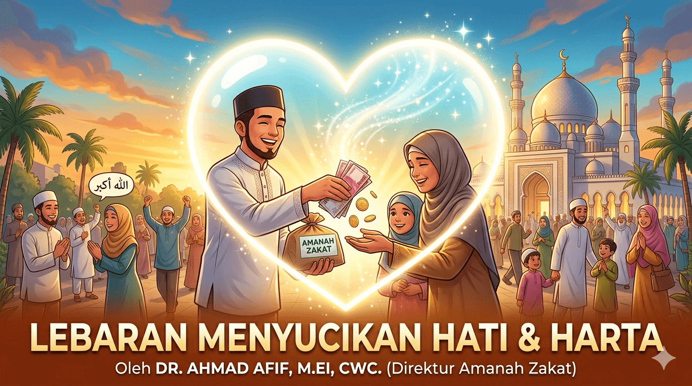 LEBARAN MENYUCIKAN HATI DAN HARTA